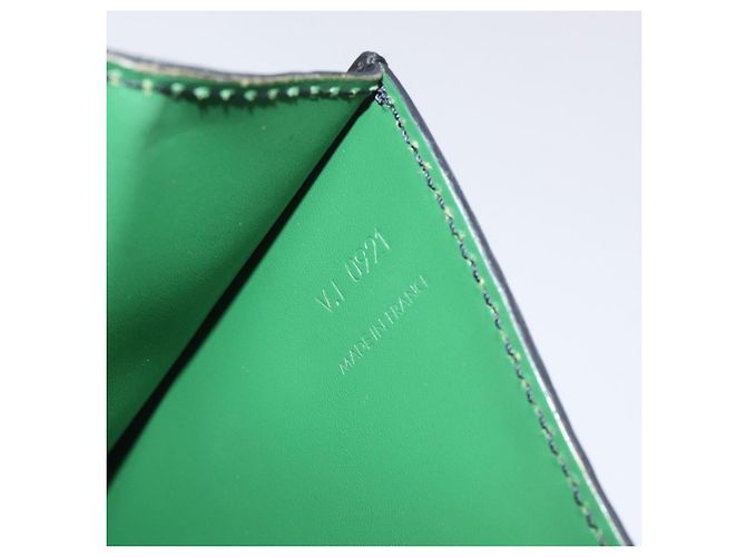 LOUIS VUITTON Epi Free Run Borsa a Spalla Verde Nero M52414 LV Auth sw178 - vista 12