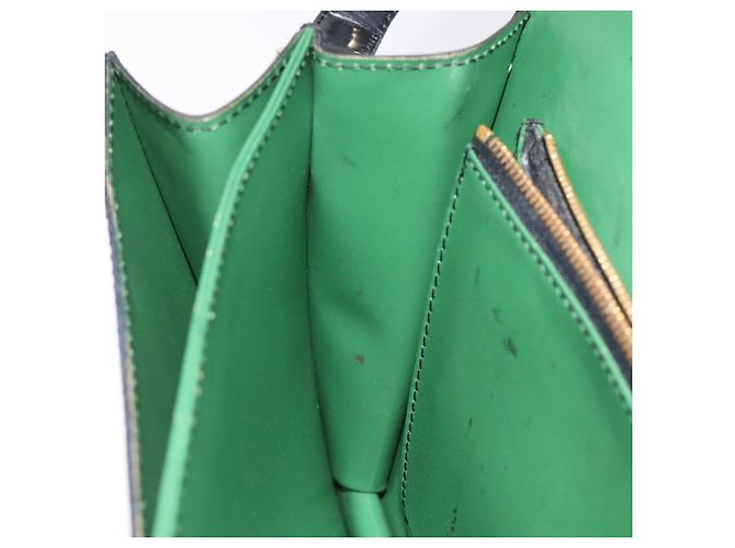 LOUIS VUITTON Epi Free Run Borsa a Spalla Verde Nero M52414 LV Auth sw178 - vista 22