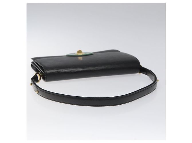 LOUIS VUITTON Epi Free Run Borsa a Spalla Verde Nero M52414 LV Auth sw178 - vista 7