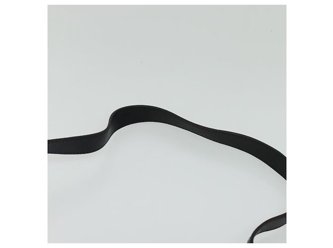 BALLY Borsa a Spalla in Pelle Nera Auth sw183 Nero - vista 14