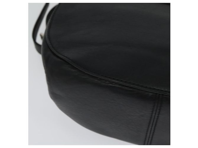 BALLY Borsa a Spalla in Pelle Nera Auth sw183 Nero - vista 16