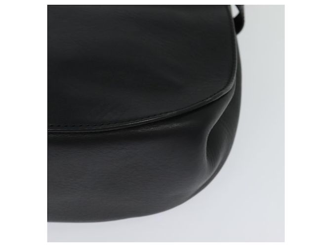 BALLY Borsa a Spalla in Pelle Nera Auth sw183 Nero - vista 17