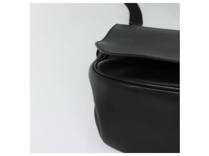 BALLY Borsa a Spalla in Pelle Nera Auth sw183 Nero - vista 8