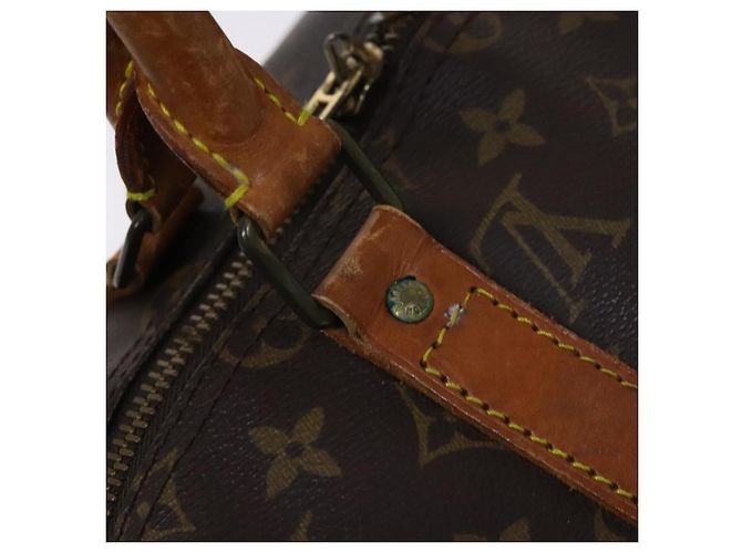 LOUIS VUITTON Monogram Keepall 50 Borsa Boston M41426 LV Auth EC1019 Monogramma - vista 10