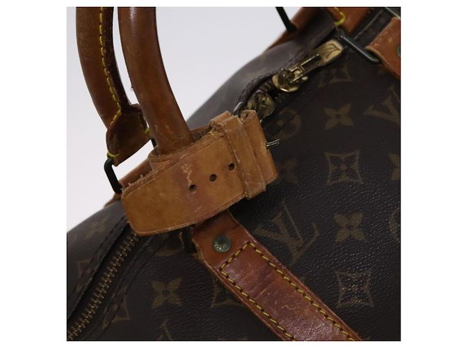 LOUIS VUITTON Monogram Keepall 50 Borsa Boston M41426 LV Auth EC1019 Monogramma - vista 18
