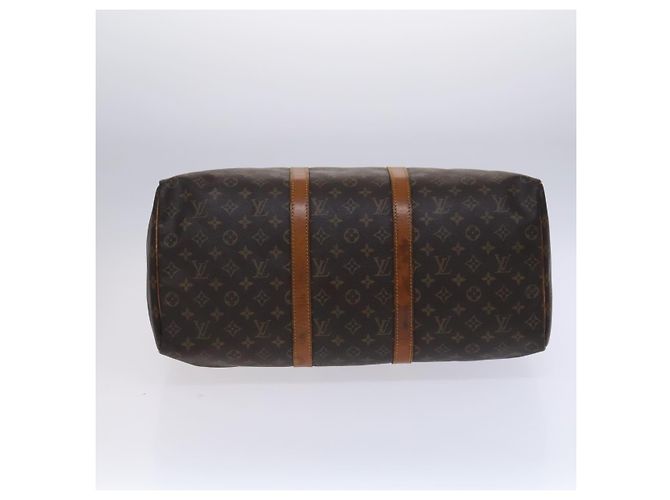 LOUIS VUITTON Monogram Keepall 50 Borsa Boston M41426 LV Auth EC1019 Monogramma - vista 5