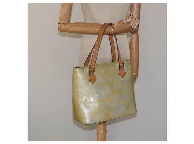 LOUIS VUITTON Borsa a Mano Monogram Vernis Houston Lavande M91218 LV Auth fm4471 - vista 23