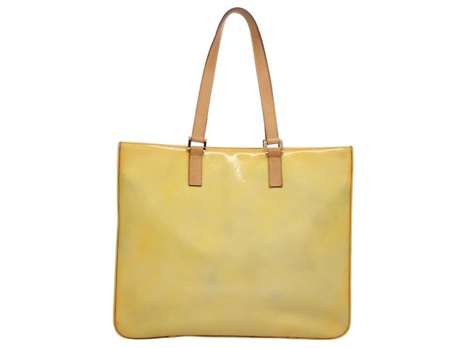 LOUIS VUITTON Borsa Tote Columbus Monogram Vernis Grigio M91028 LV Auth BD1891 - vista 2