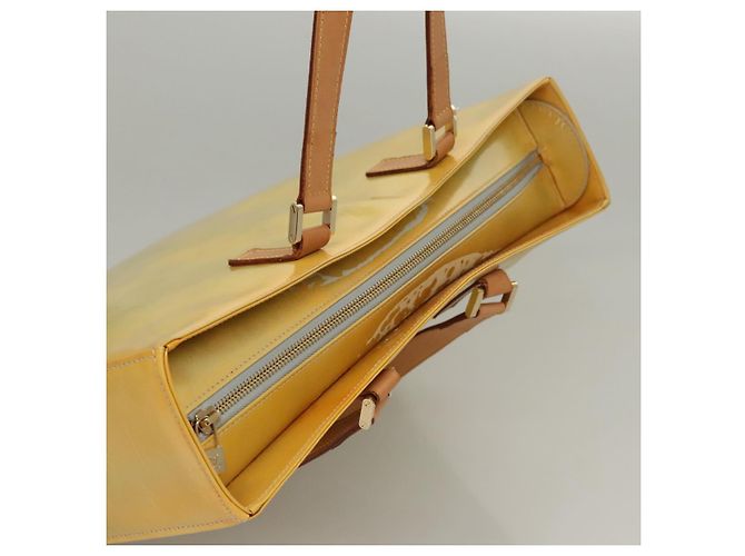 LOUIS VUITTON Borsa Tote Columbus Monogram Vernis Grigio M91028 LV Auth BD1891 - vista 6