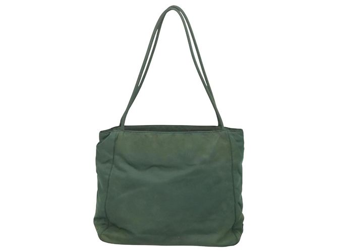PRADA Borsa Tote Nylon Khaki Auth bs23905 Cachi - vista 2