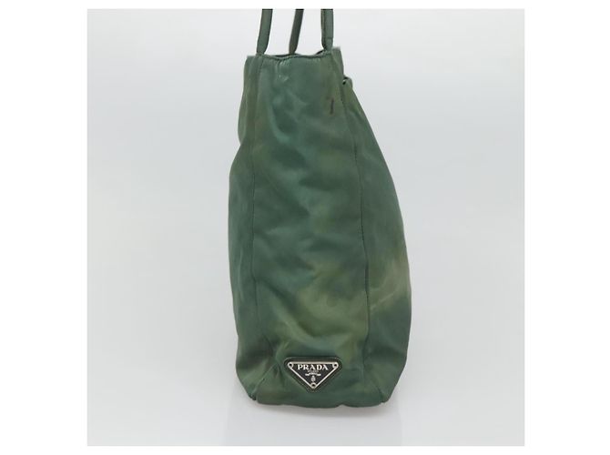 PRADA Borsa Tote Nylon Khaki Auth bs23905 Cachi - vista 3