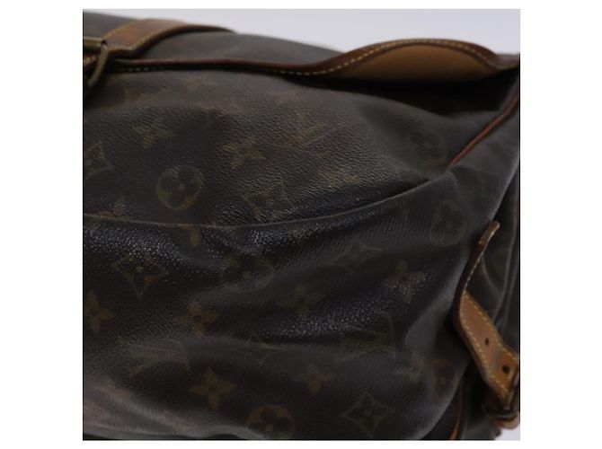 LOUIS VUITTON Monogram Saumur 35 Bolsa de Hombro M42254 LV Auth hk2284 Monograma - vista 16