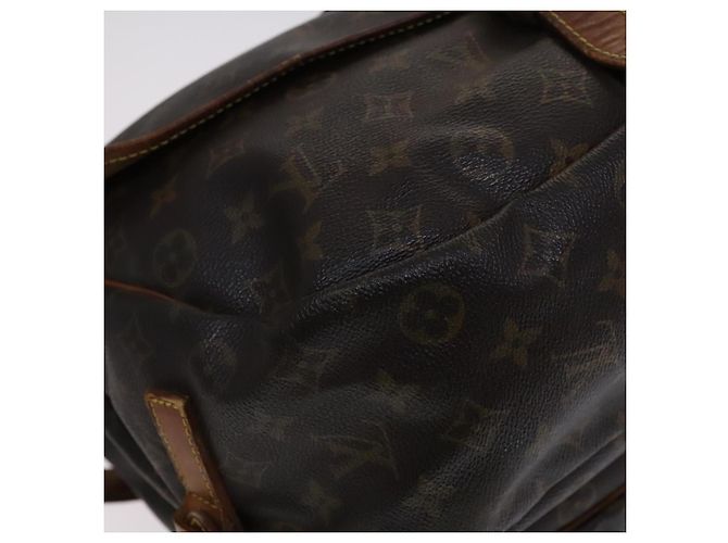 LOUIS VUITTON Monogram Saumur 35 Bolsa de Hombro M42254 LV Auth hk2284 Monograma - vista 17