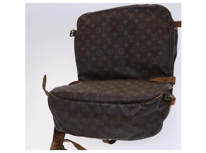 LOUIS VUITTON Monogram Saumur 35 Bolsa de Hombro M42254 LV Auth hk2284 Monograma - vista 19