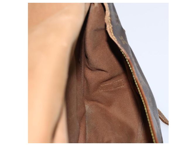 LOUIS VUITTON Monogram Saumur 35 Bolsa de Hombro M42254 LV Auth hk2284 Monograma - vista 23