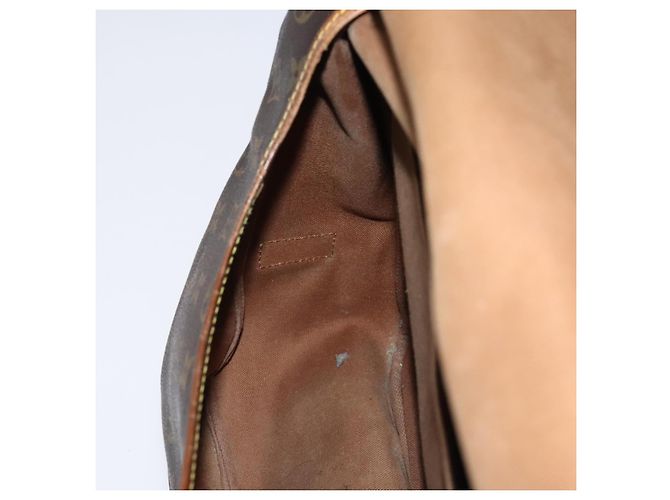 LOUIS VUITTON Monogram Saumur 35 Bolsa de Hombro M42254 LV Auth hk2284 Monograma - vista 24