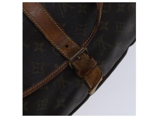 LOUIS VUITTON Monogram Saumur 35 Bolsa de Hombro M42254 LV Auth hk2284 Monograma - vista 26
