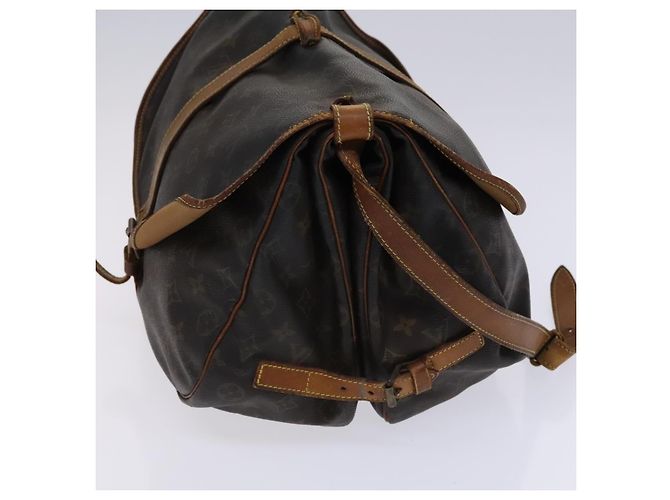 LOUIS VUITTON Monogram Saumur 35 Bolsa de Hombro M42254 LV Auth hk2284 Monograma - vista 3