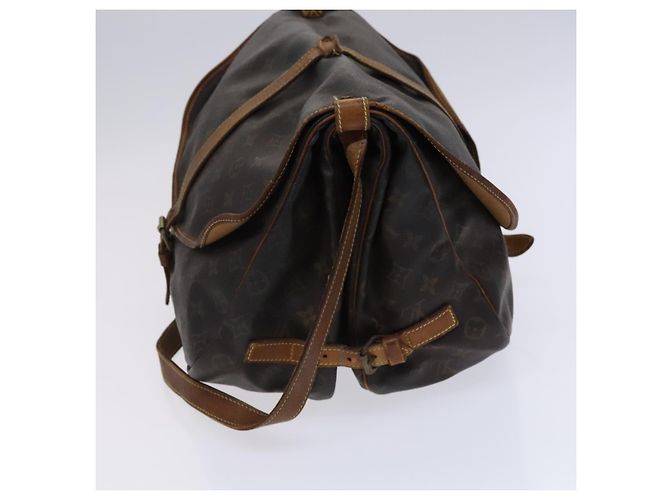 LOUIS VUITTON Monogram Saumur 35 Bolsa de Hombro M42254 LV Auth hk2284 Monograma - vista 4