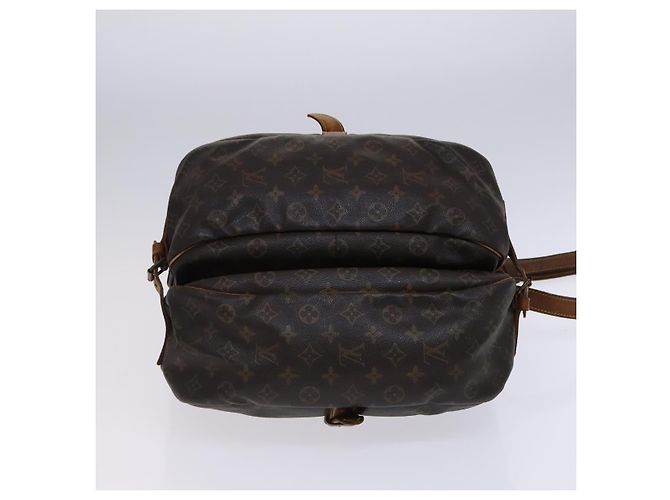 LOUIS VUITTON Monogram Saumur 35 Bolsa de Hombro M42254 LV Auth hk2284 Monograma - vista 5