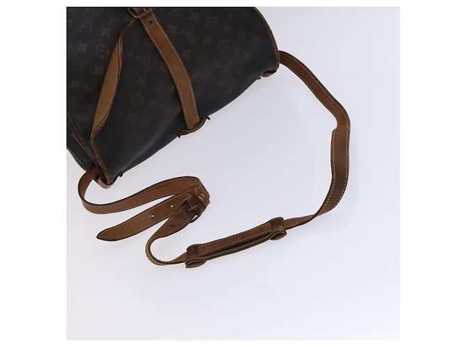LOUIS VUITTON Monogram Saumur 35 Bolsa de Hombro M42254 LV Auth hk2284 Monograma - vista 7