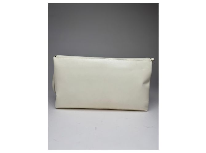 Vintage Givenchy 4G Leder Tasche Weiß - Ansicht 4
