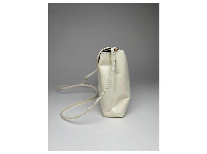 Vintage Givenchy 4G Leder Tasche Weiß - Ansicht 6