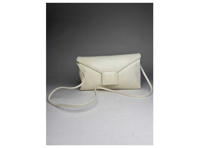 Vintage Givenchy 4G Leder Tasche Weiß - Ansicht 7