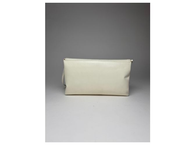 Vintage Givenchy 4G Leder Tasche Weiß - Ansicht 8