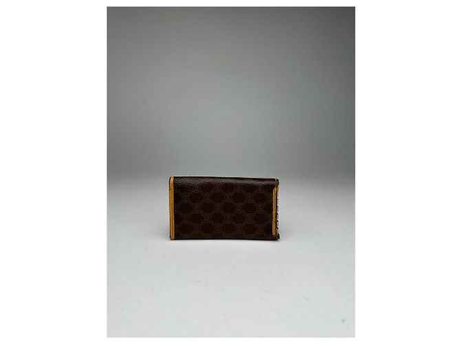 Céline Vintage Celine Paris Leather Key Holder Brown - view 3
