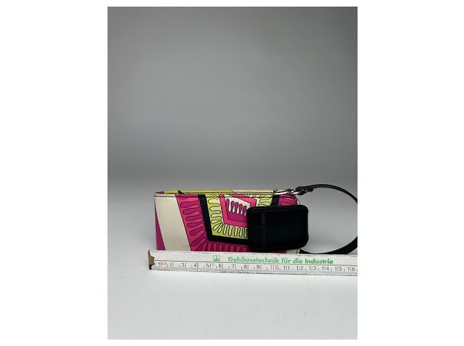 Vintage Emilio Pucci Leder Tasche mehrfarbig Mehrfarben - Ansicht 12
