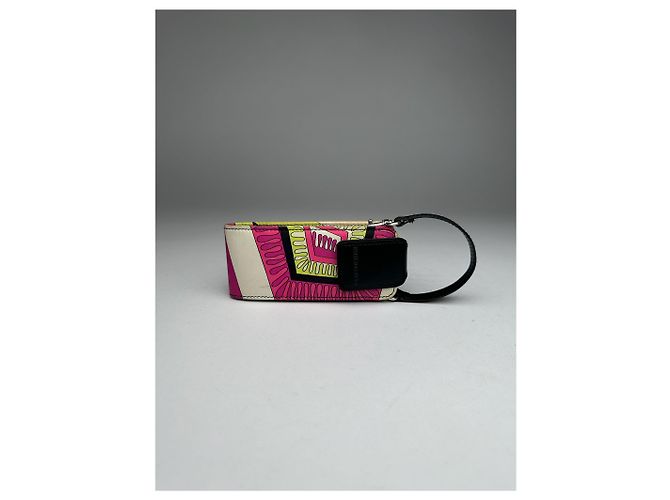 Vintage Emilio Pucci Leder Tasche mehrfarbig Mehrfarben - Ansicht 13