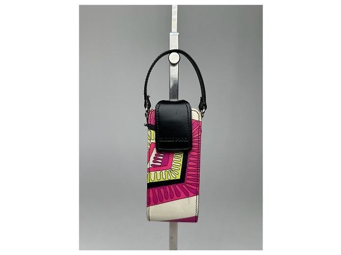 Vintage Emilio Pucci Leder Tasche mehrfarbig Mehrfarben - Ansicht 3