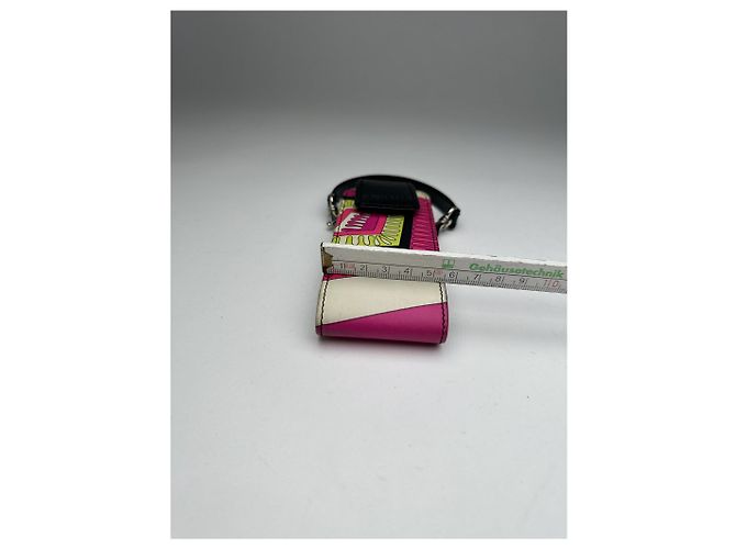 Vintage Emilio Pucci Leder Tasche mehrfarbig Mehrfarben - Ansicht 4