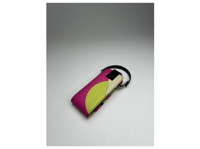 Vintage Emilio Pucci Leder Tasche mehrfarbig Mehrfarben - Ansicht 9