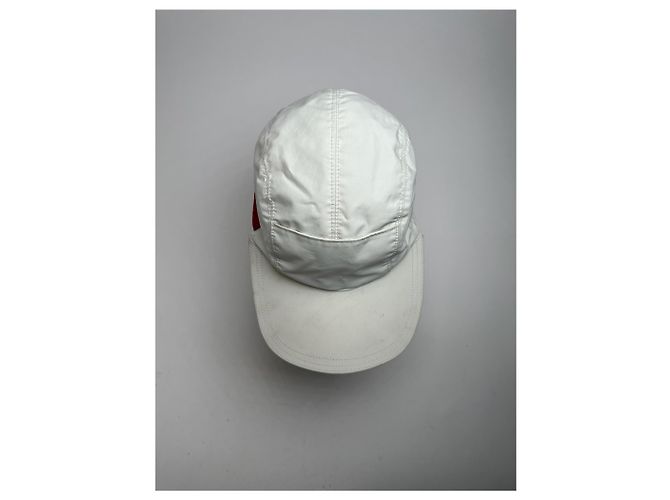 Gorra SnapBack Vintage Prada Sport Blanca Blanco - vista 10