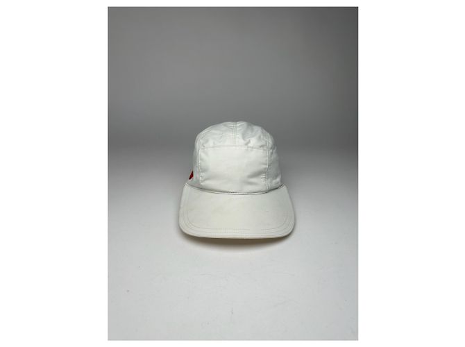 Gorra SnapBack Vintage Prada Sport Blanca Blanco - vista 13