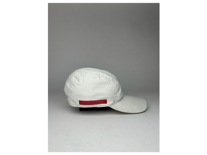 Gorra SnapBack Vintage Prada Sport Blanca Blanco - vista 15
