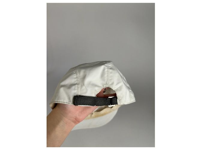 Gorra SnapBack Vintage Prada Sport Blanca Blanco - vista 3