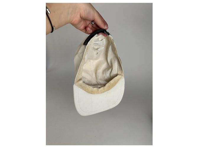 Gorra SnapBack Vintage Prada Sport Blanca Blanco - vista 5