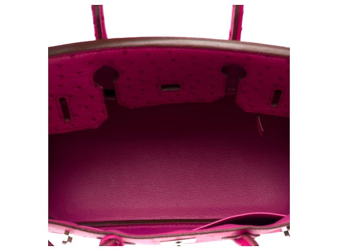 Hermès HERMES Birkin 30 Bag in Exotic Leather Pink - 102597 - view 9