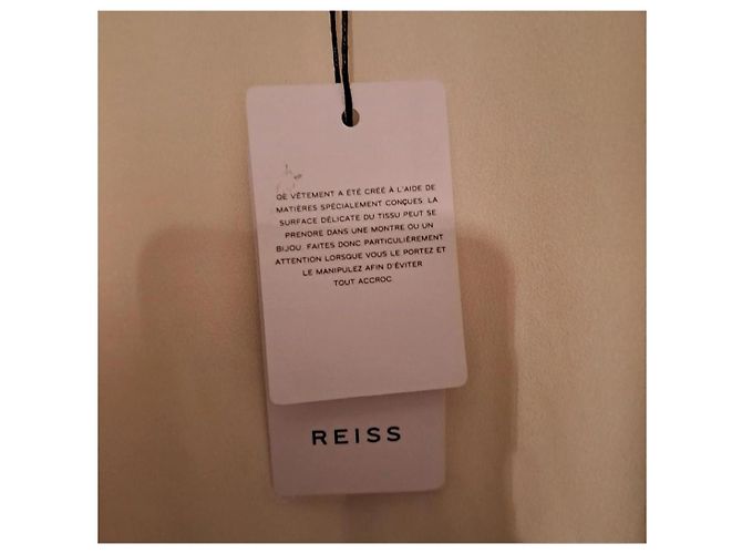 Reiss Rock Creme aus Polyester Roh - Ansicht 6