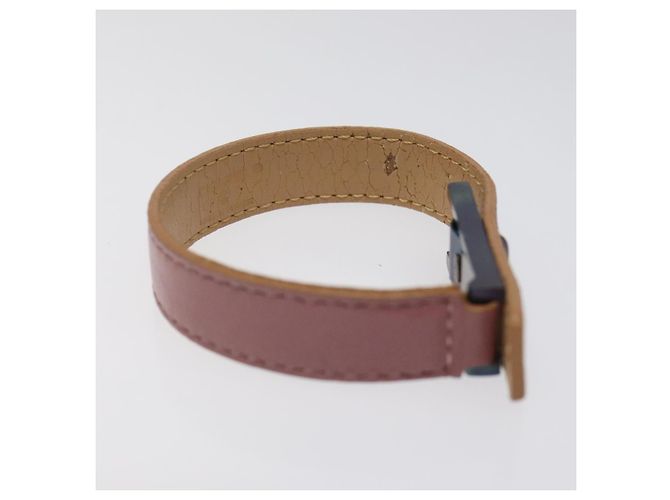 Bracciale in pelle viola CC Auth bs23239 CHANEL Porpora - vista 5