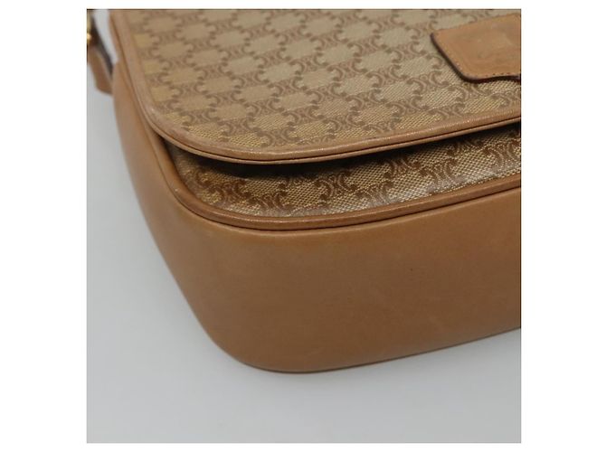 Céline Borsa a spalla in tela Macadam beige Auth BA971 - vista 14