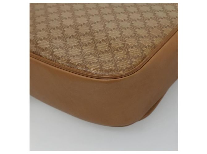 Céline Borsa a spalla in tela Macadam beige Auth BA971 - vista 15