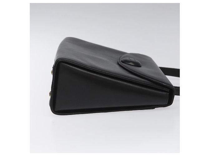 Borsa a mano in pelle nera GIVENCHY Auth hk2395 Nero - vista 3