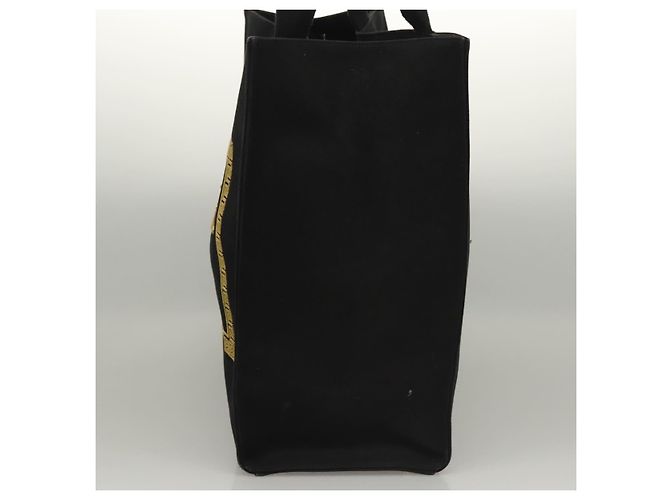 FENDI VERSACE Collaboration Fenderche Tote Bag aus Canvas 2way Schwarz Auth bs23664 - Ansicht 3