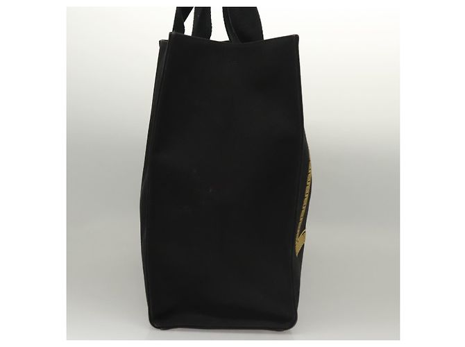 FENDI VERSACE Collaboration Fenderche Tote Bag aus Canvas 2way Schwarz Auth bs23664 - Ansicht 4