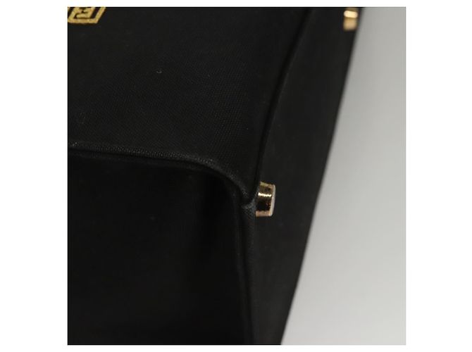 FENDI VERSACE Collaboration Fenderche Tote Bag aus Canvas 2way Schwarz Auth bs23664 - Ansicht 9