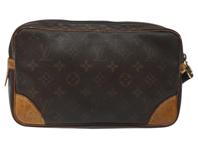 LOUIS VUITTON Monogram Marly Dragonne GM Borsa Clutch M51825 LV Auth hk2291 Monogramma - vista 2